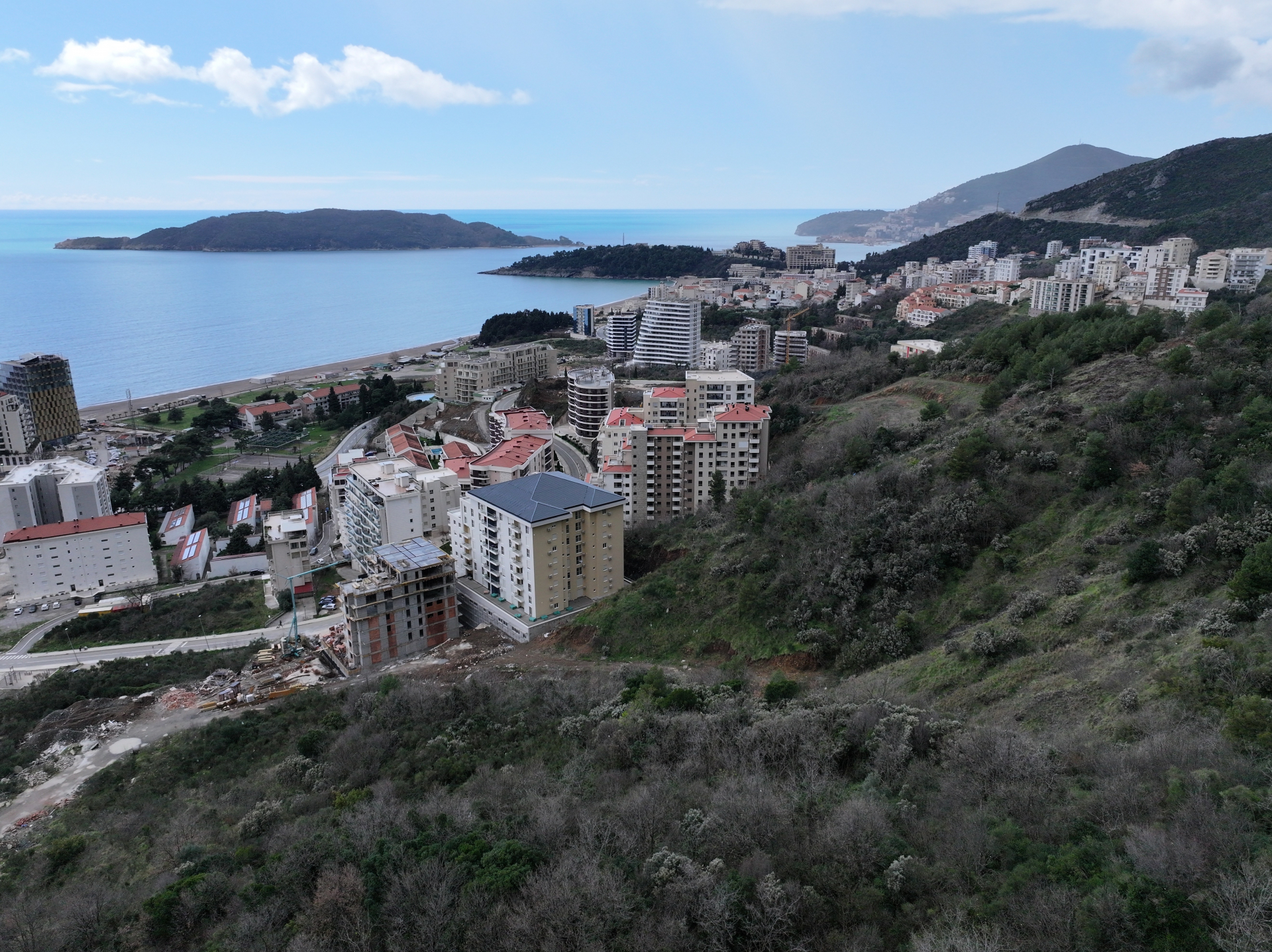 Urbanizovan Plac Becici 375m2 - 2