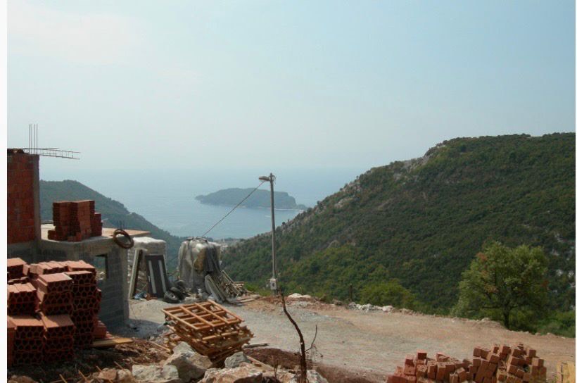 Plot with a sea view Markovici 551m2
