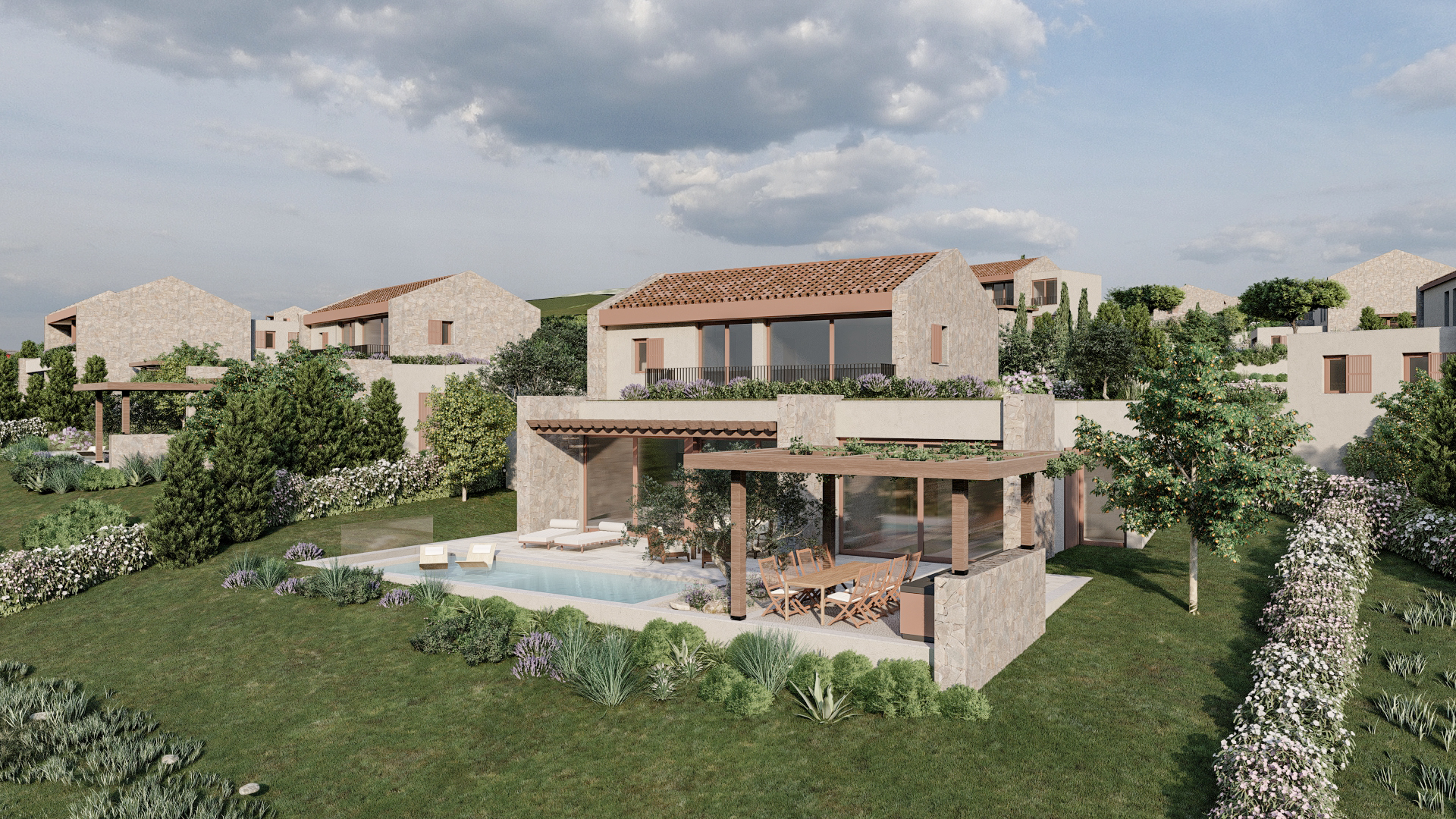 Villa Luštica Bay 167m2