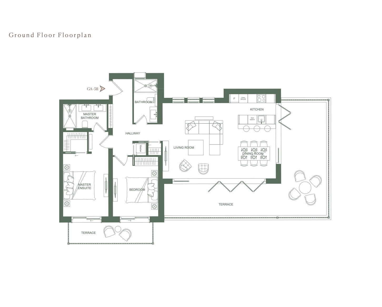 Apartment Luštica Bay 139m2 - 2