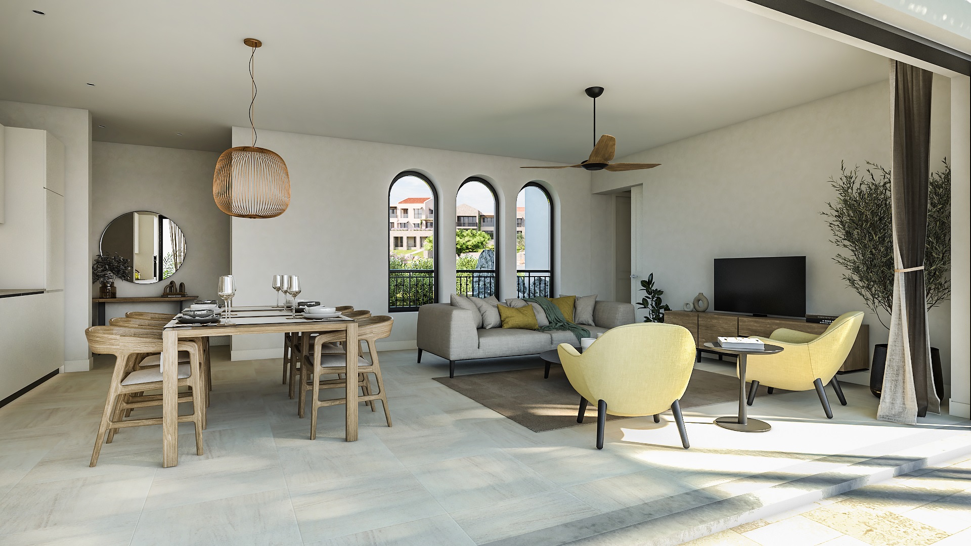 Luštica Bay'de 120m2'lik Daire - 4
