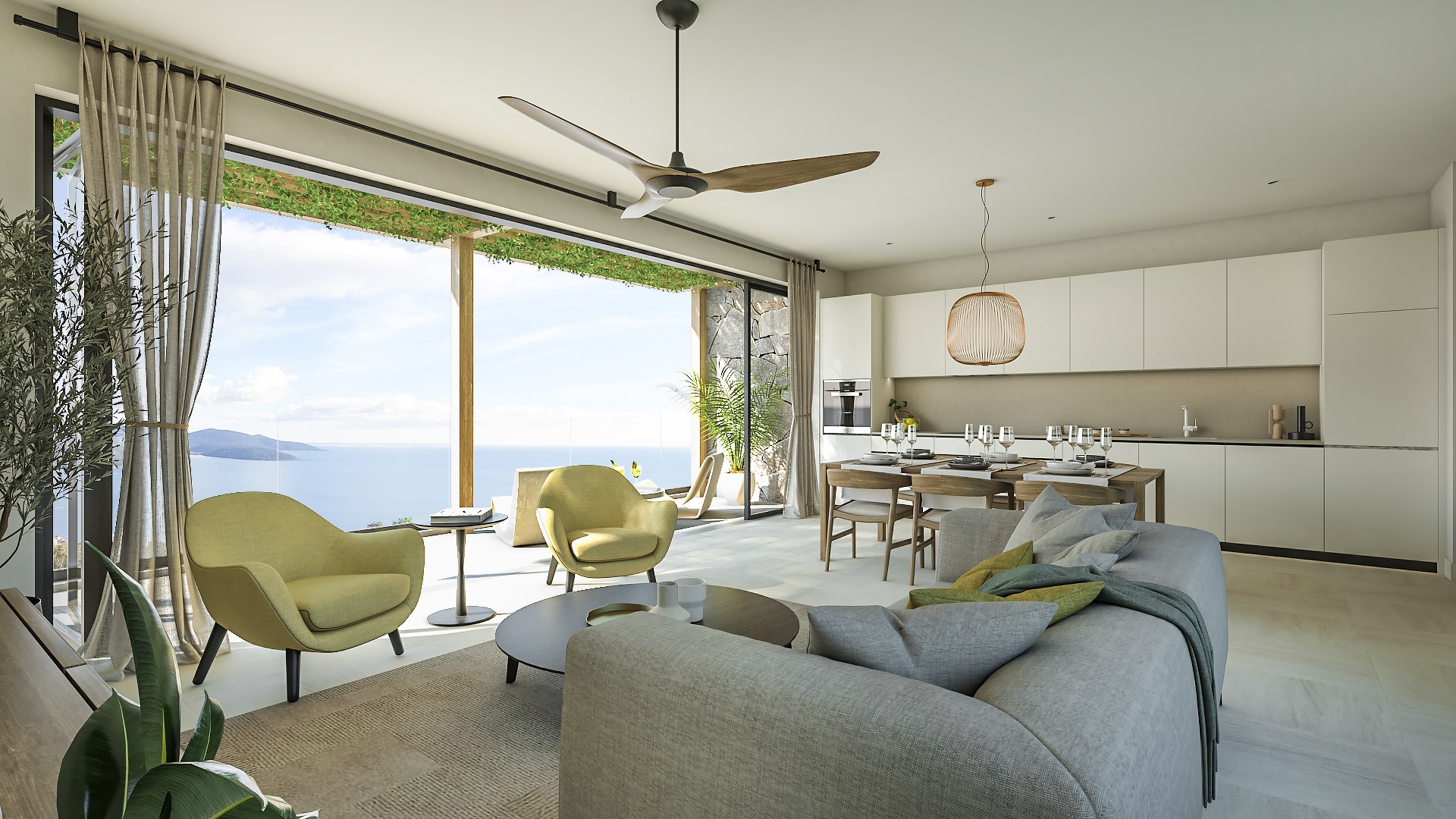 Stan Luštica Bay 108m2