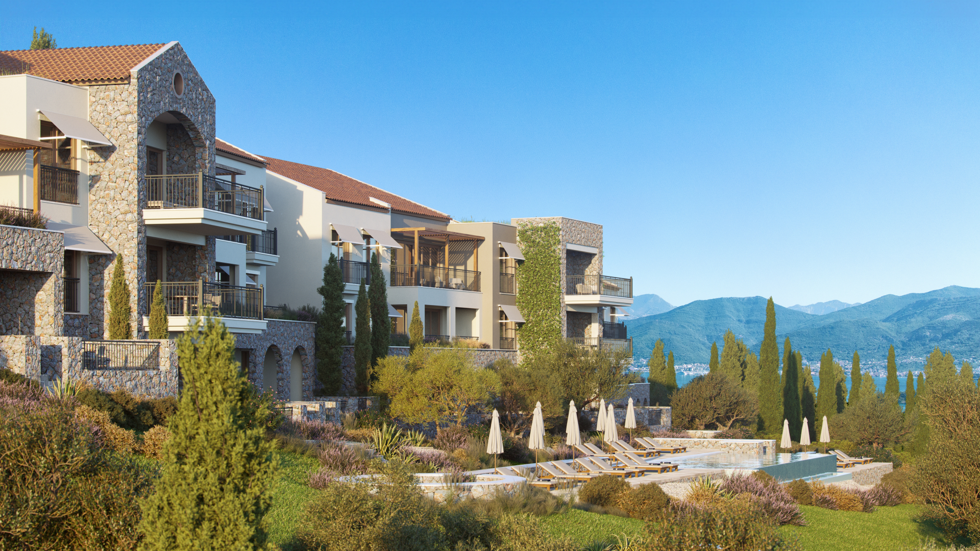 Luštica Bay'de 109m2'lik Daire - 11