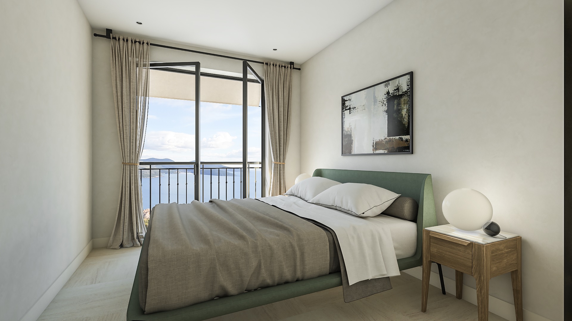 Luštica Bay'de 105m2'lik Daire - 11