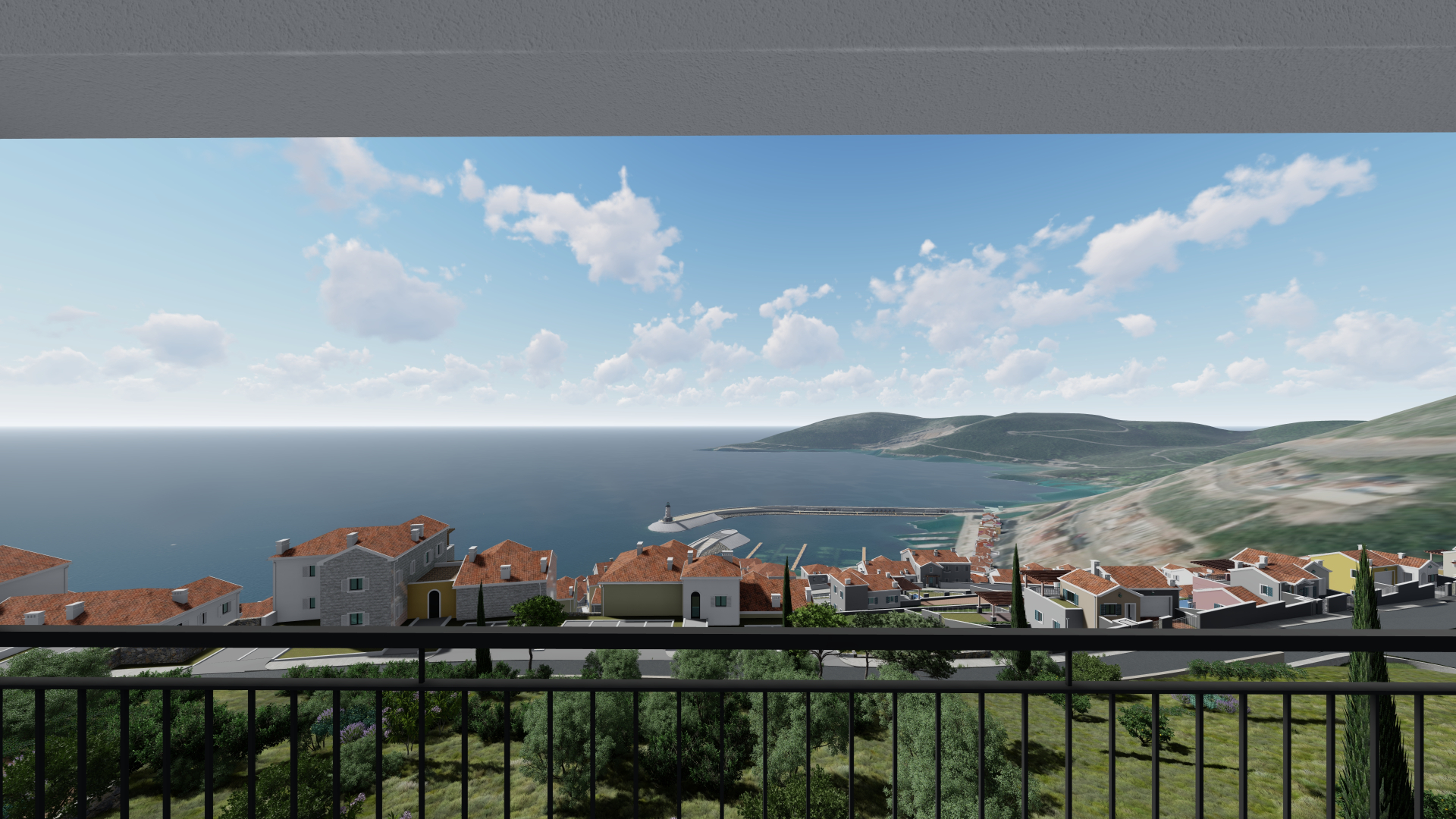 Luštica Bay'de 108m2'lik Apartman - 14