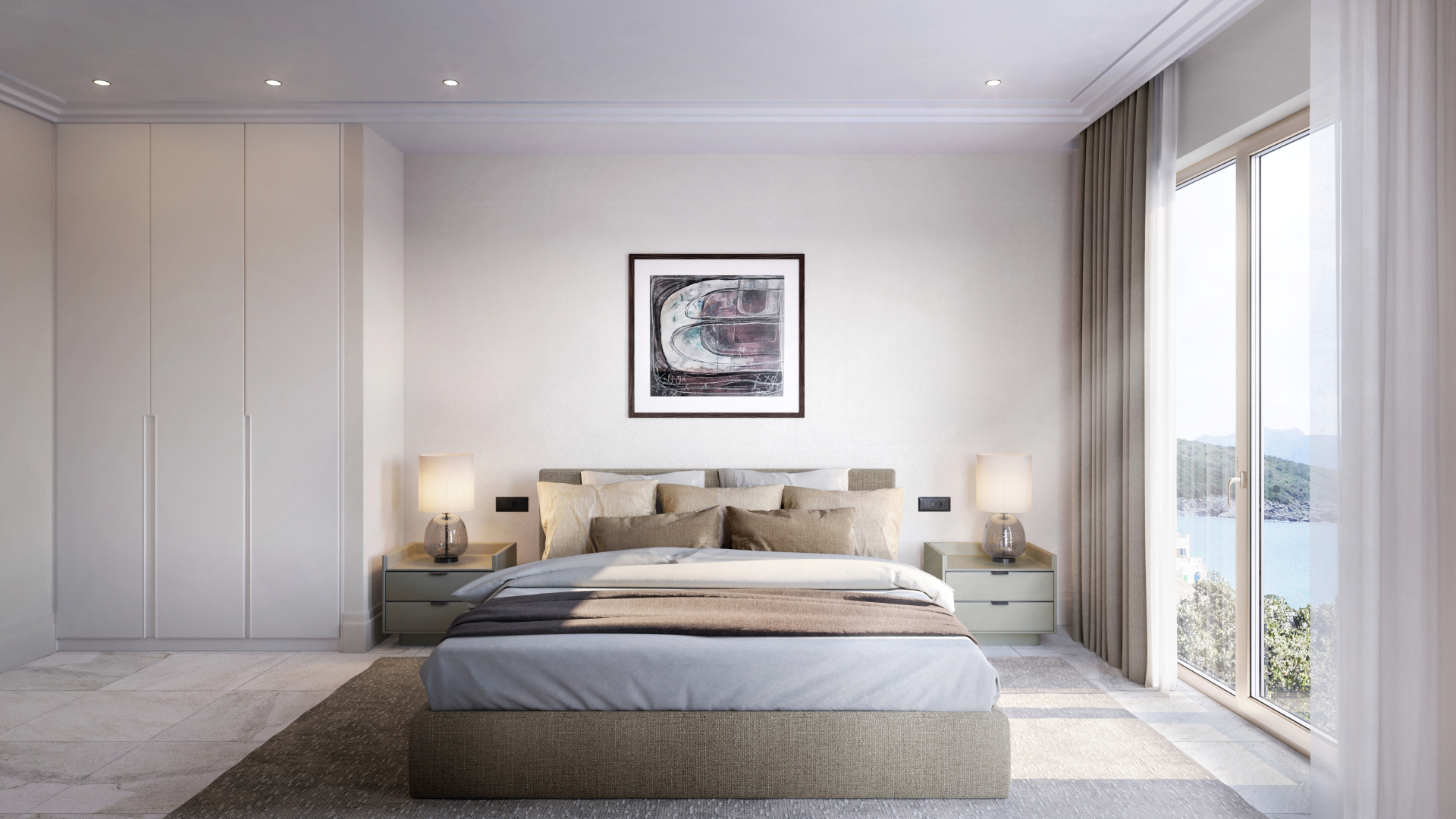 Luštica Bay'de 108m2'lik Apartman - 18