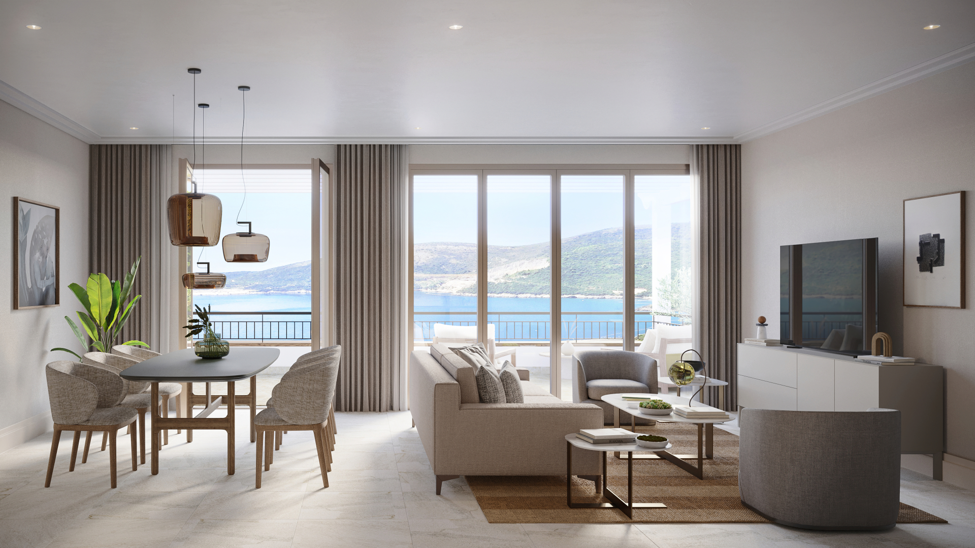 Luštica Bay'de 108m2'lik Apartman - 15