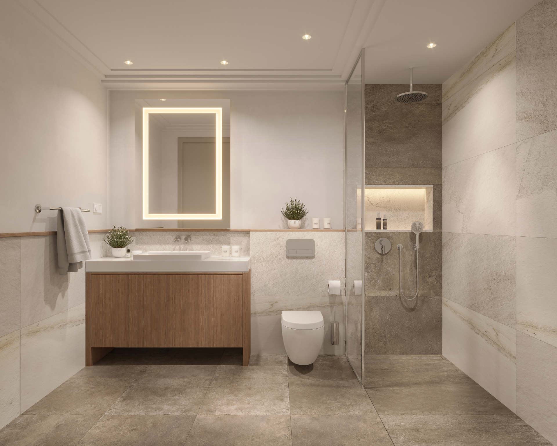 Luštica Bay'de 108m2'lik Apartman - 16