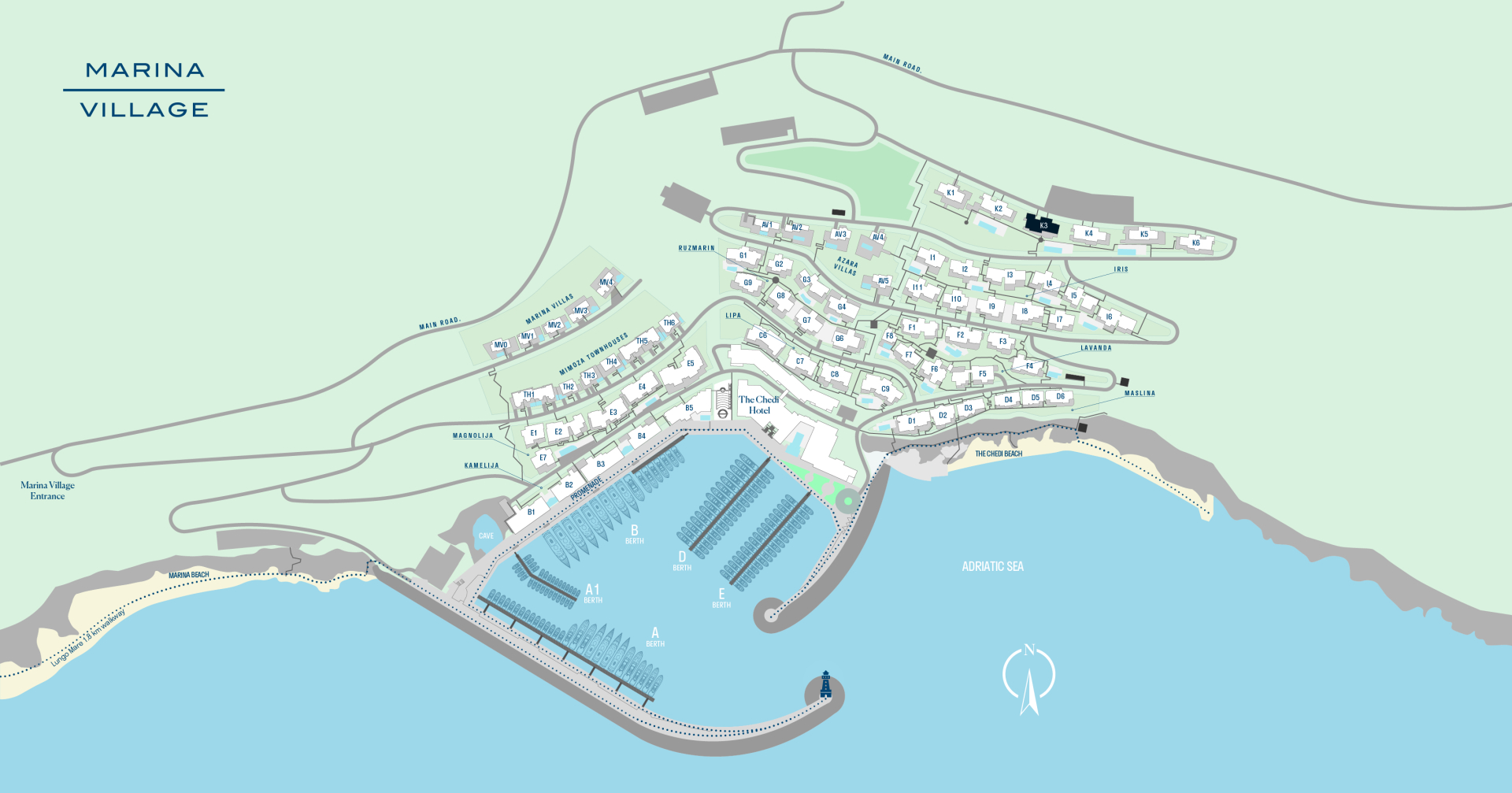 Apartment Luštica Bay 105m2 - 16