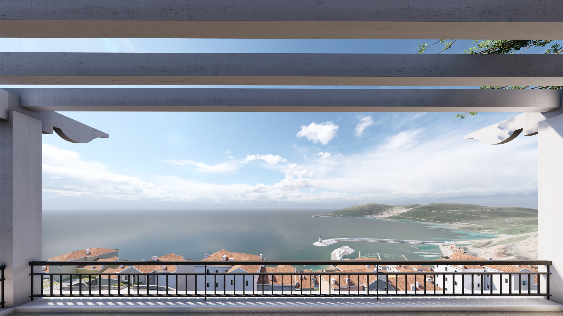 Luštica Bay'de 108m2'lik Daire - 17