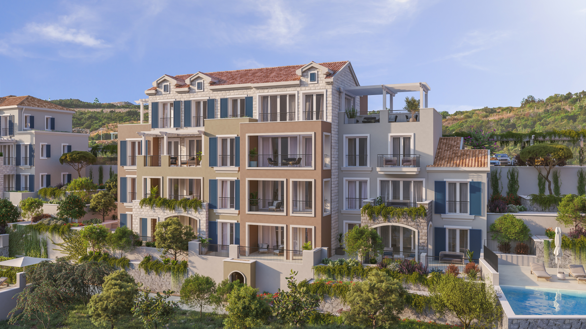 Luštica Bay'de 108m2'lik Daire - 10