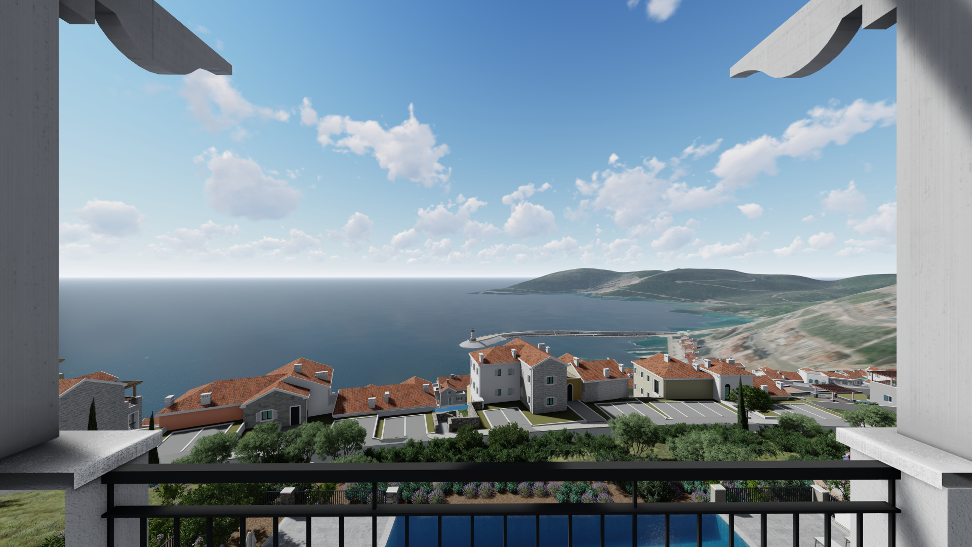Luštica Bay'de 105m2'lik Daire - 18
