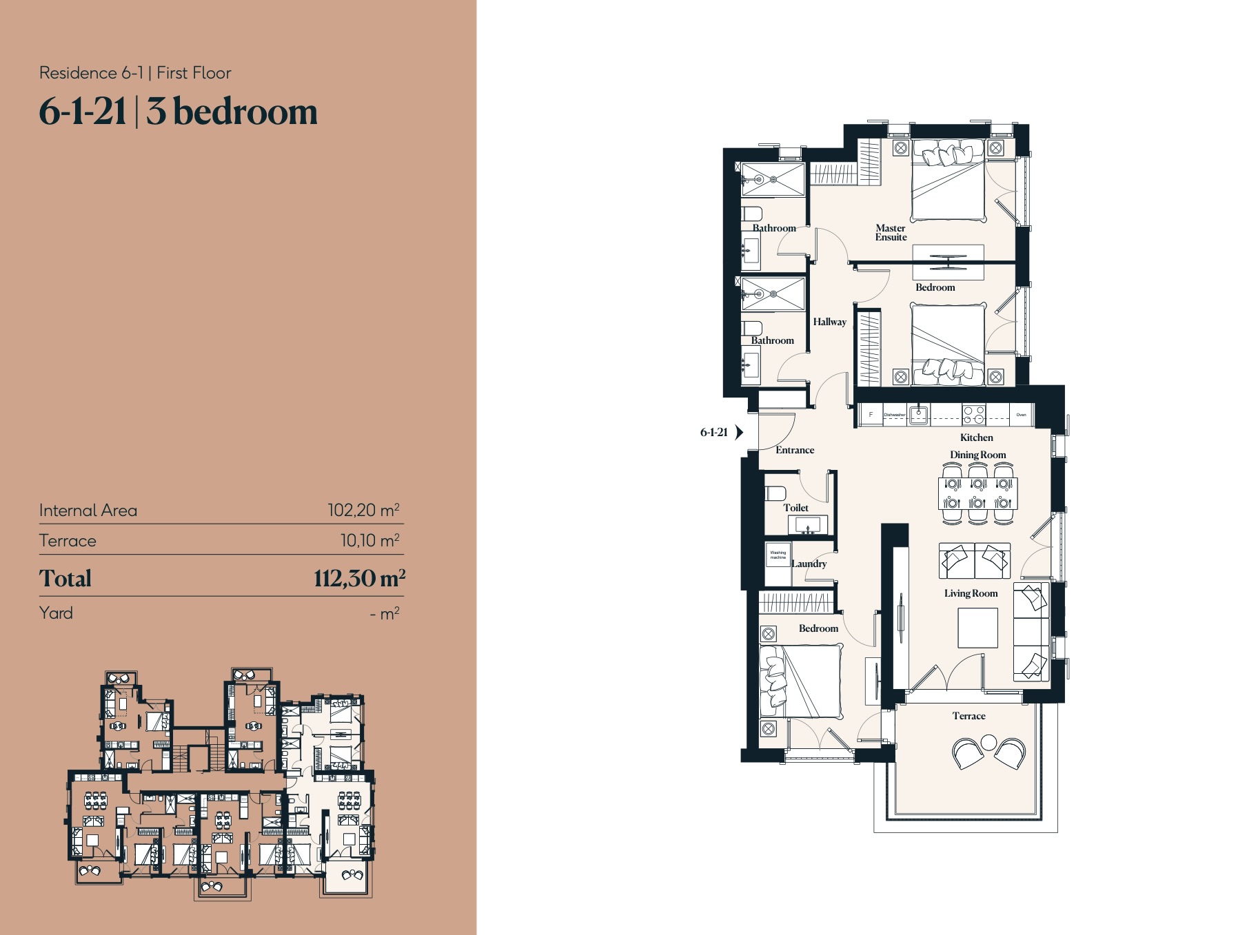 Apartment Luštica Bay 112m2 - 3