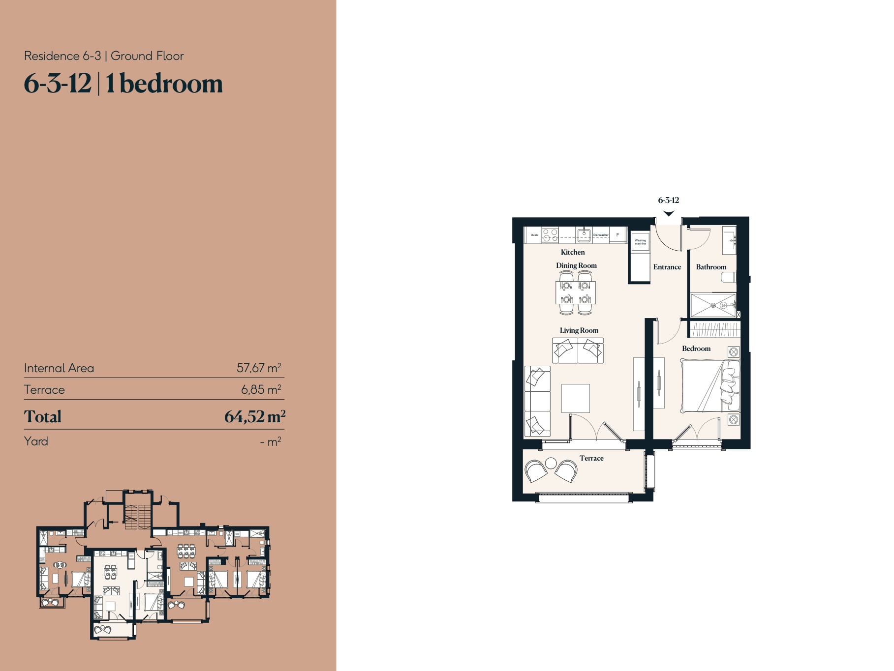 Apartment Luštica Bay 64m2 - 3
