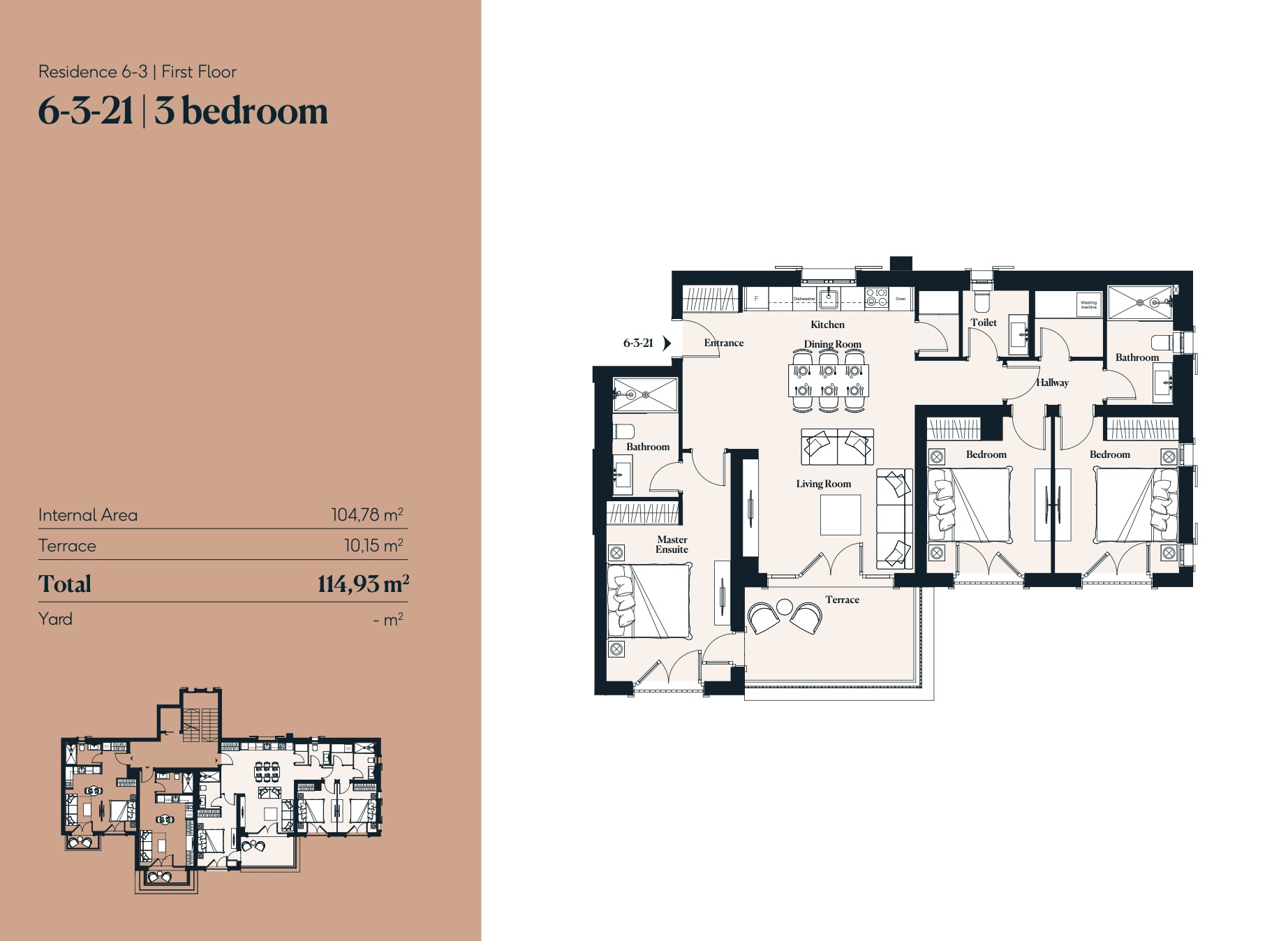 Apartment Luštica Bay 114m2 - 2