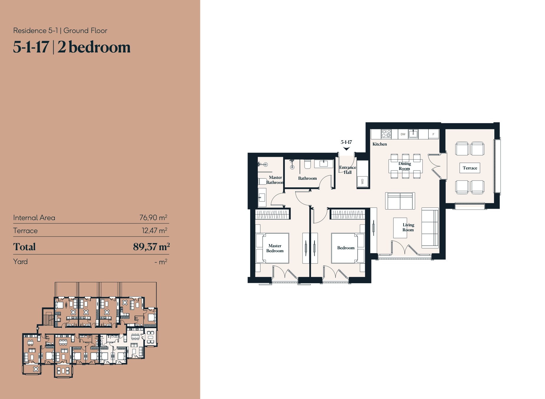 Stan Luštica Bay 89m2 - 2