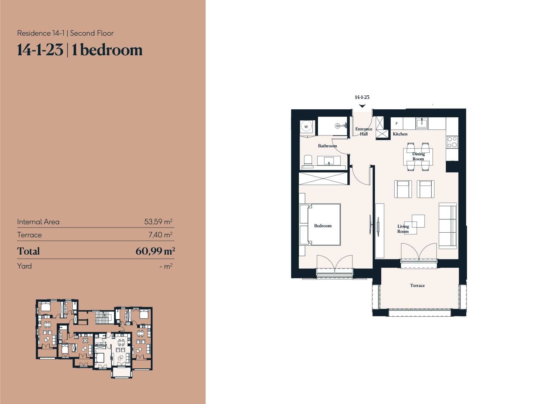 Stan Luštica Bay 61m2 - 3