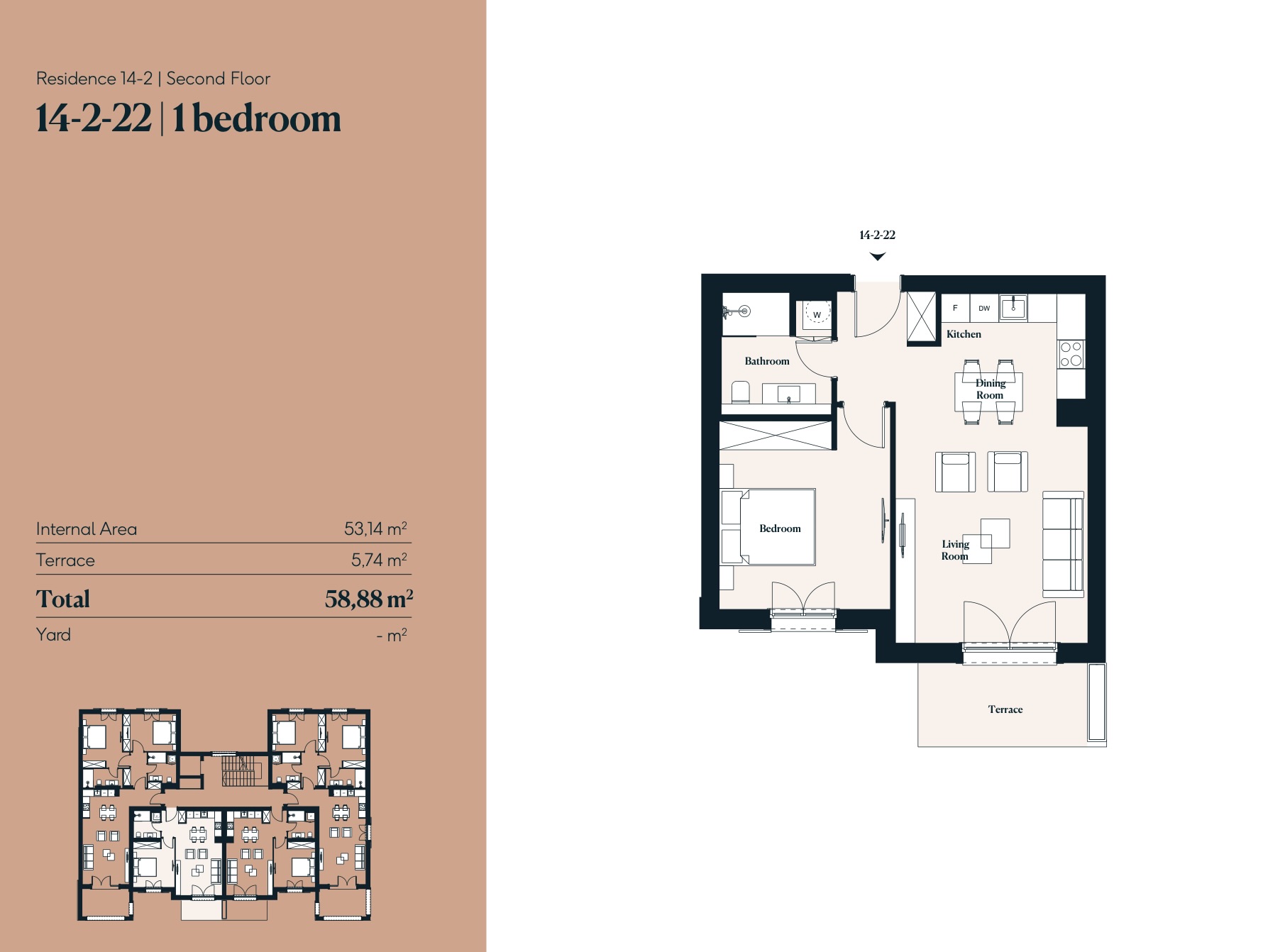 Stan Luštica Bay 58m2 - 4