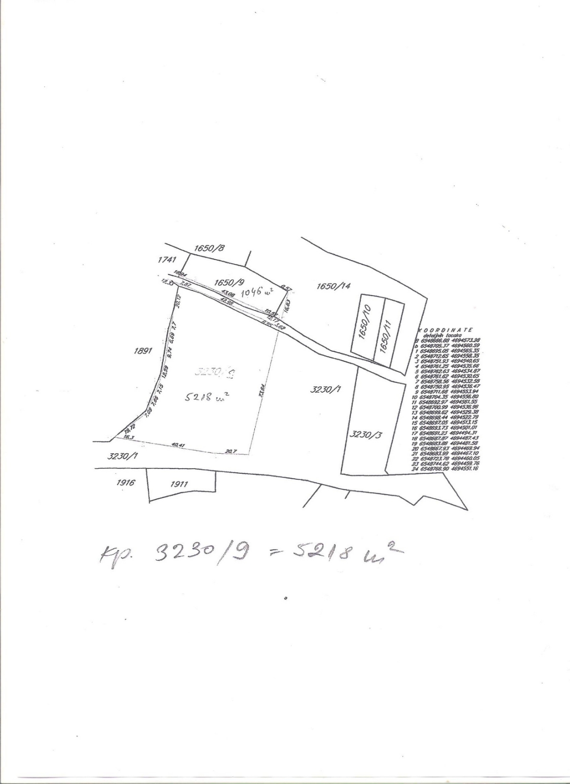 Zanjic'te 10047m2'lik Arazi - 3