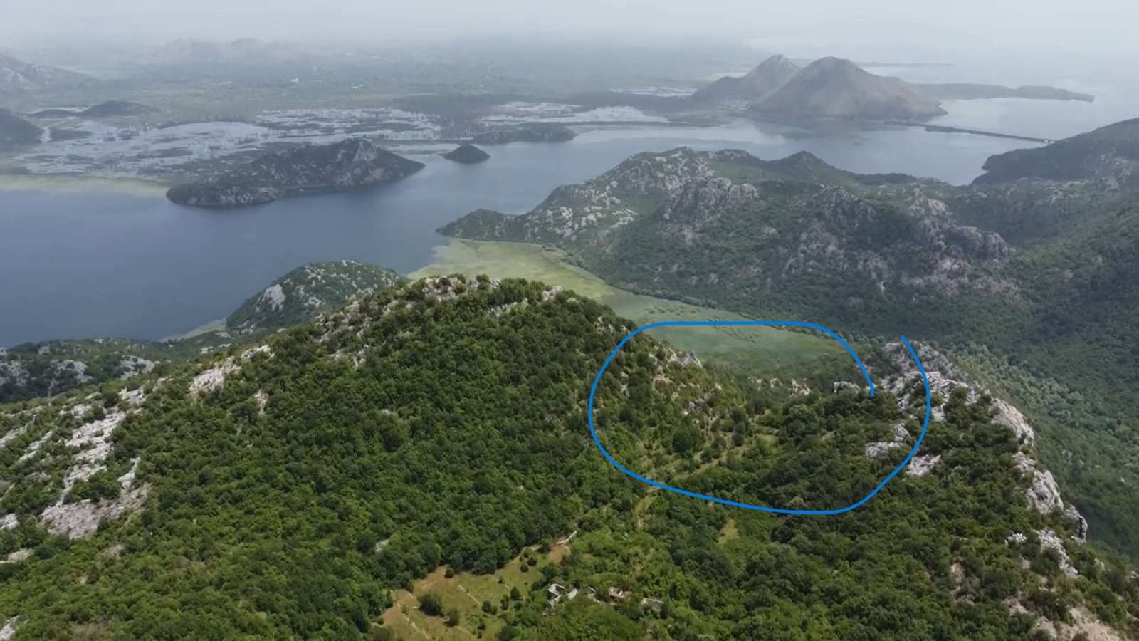 Skadar'da 31828m2'lik Arazi