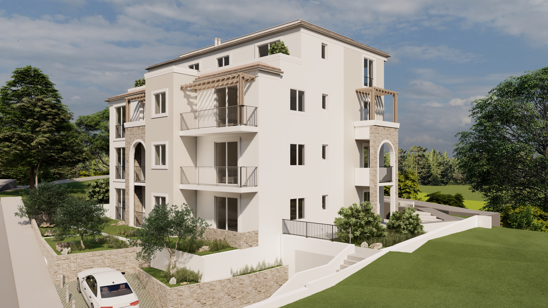 Sutomore'de 63m2'lik Daire