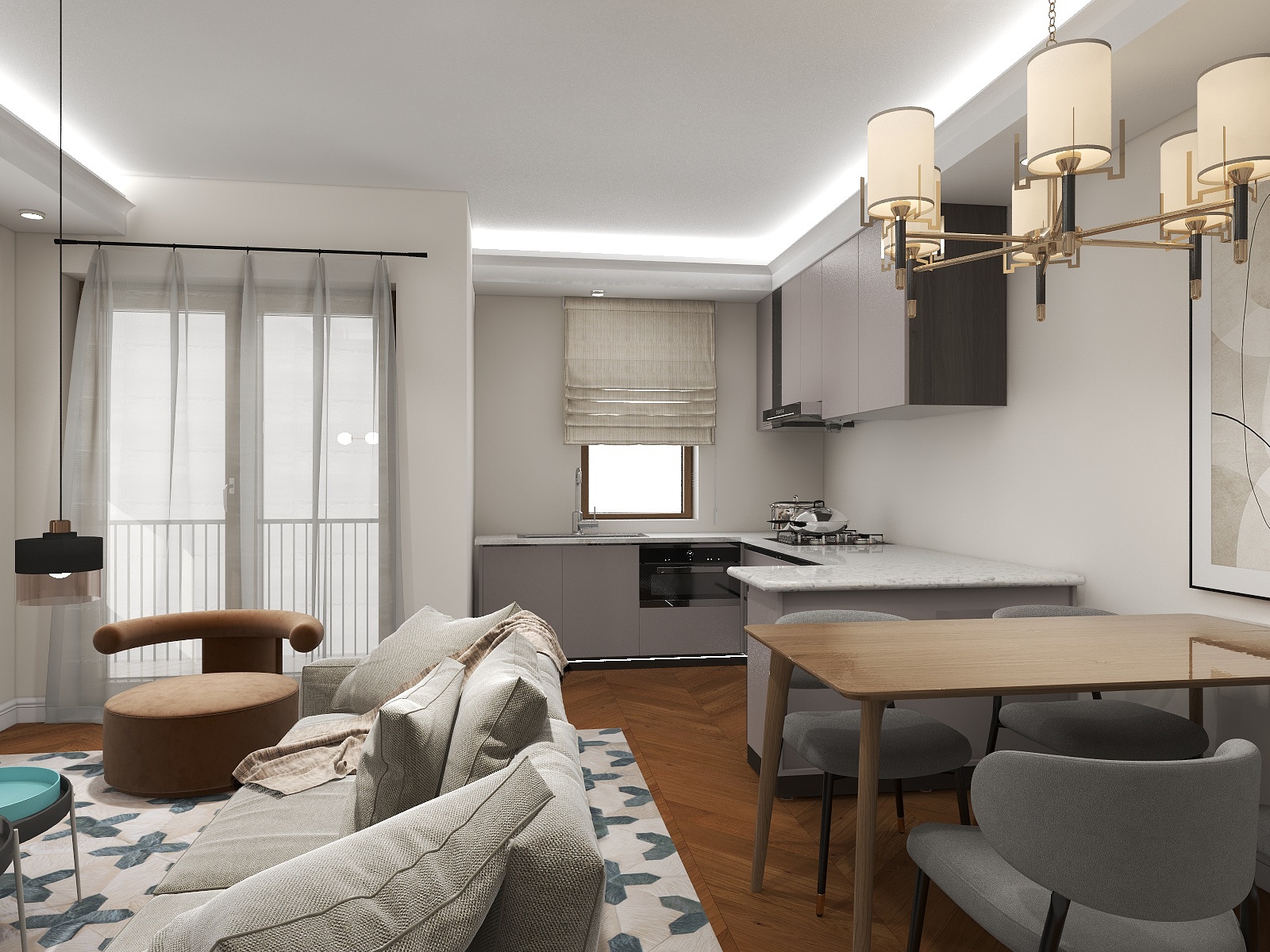 Apartment Risan 59m2