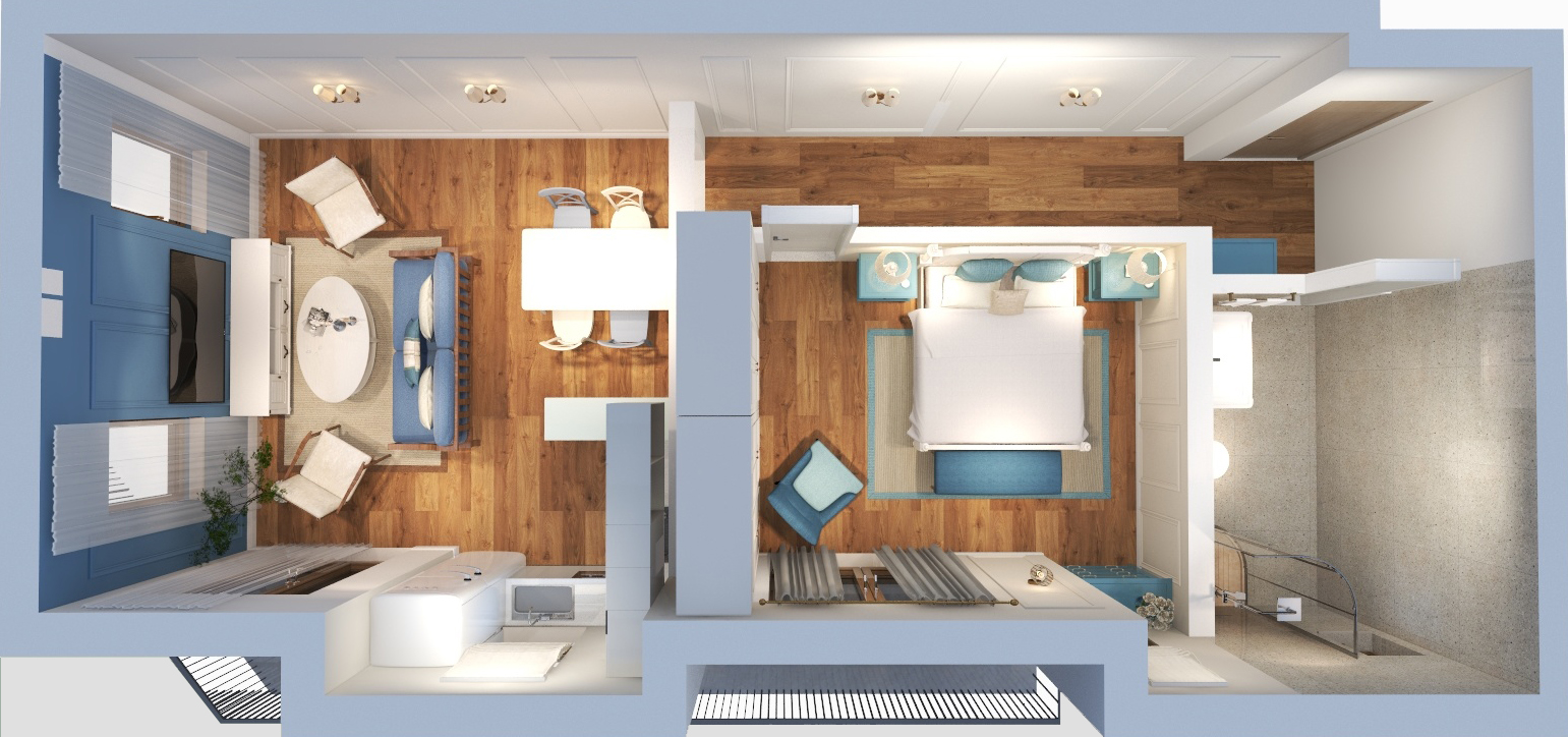 Квартира Рисан 48м2 - 2