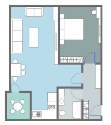 Apartment Bar 52m2 - 8