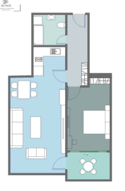 Apartment Bar 49m2 - 8