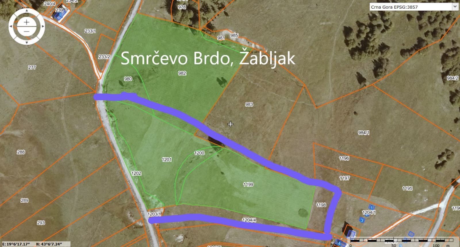 Zemljiste Poscenski Kraj 17000m2