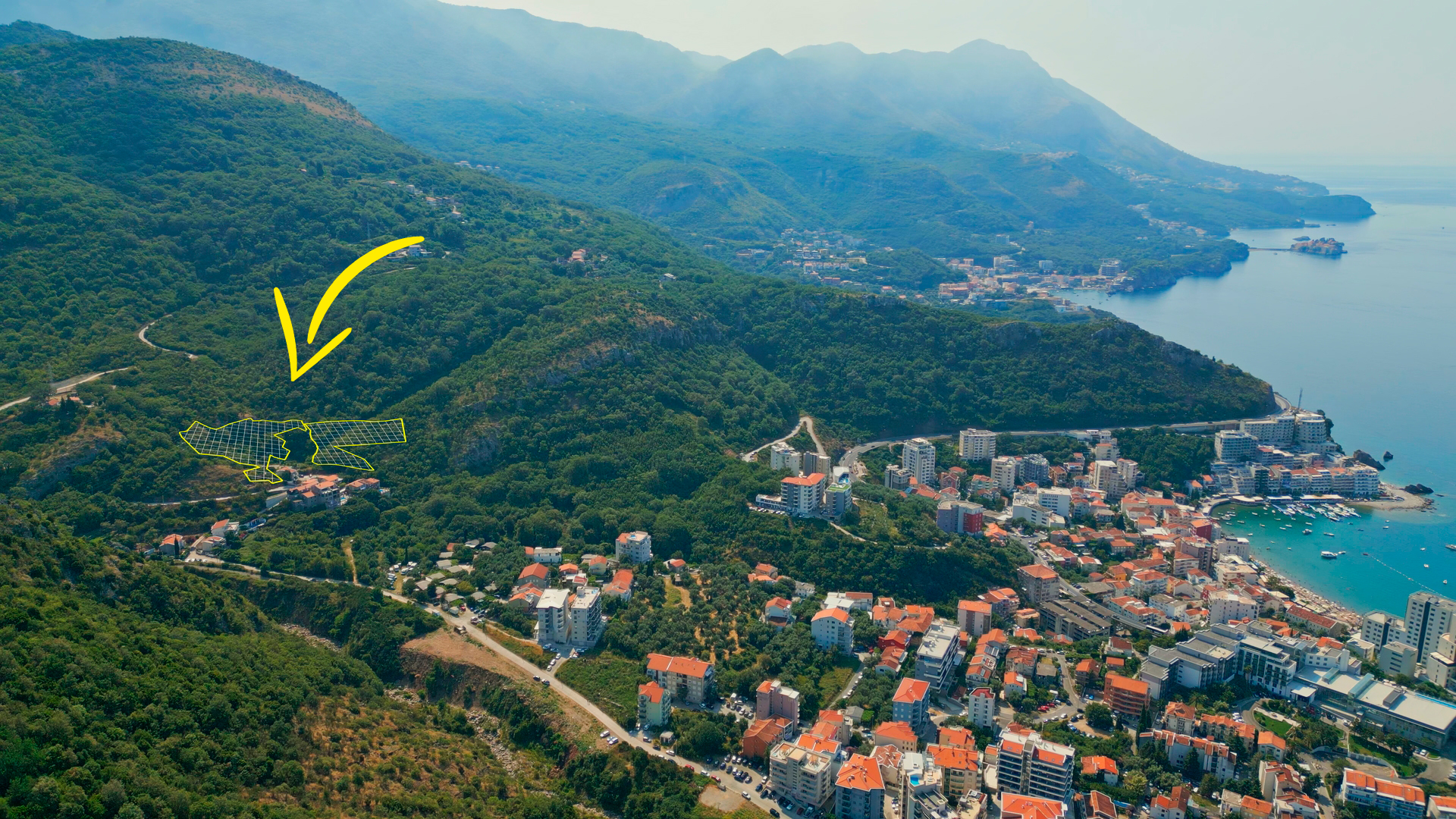 Urbanizovan Zemljiste Becici 8893m2 - 6