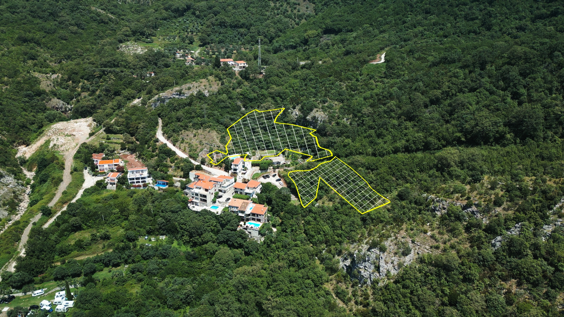 Urbanizovan Zemljiste Becici 8893m2 - 4