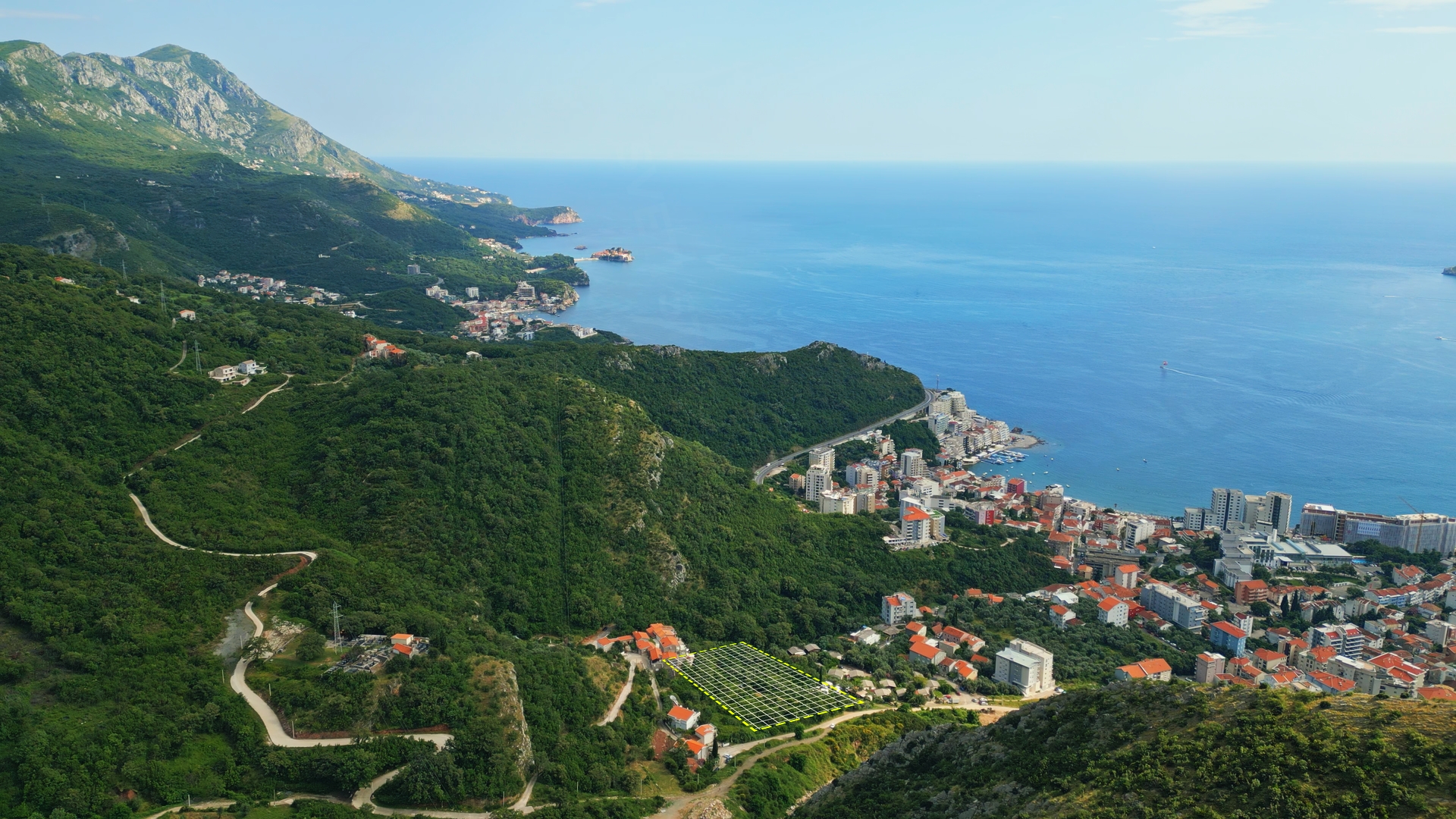 Urbanizovan Plac Becici 3650m2 - 5