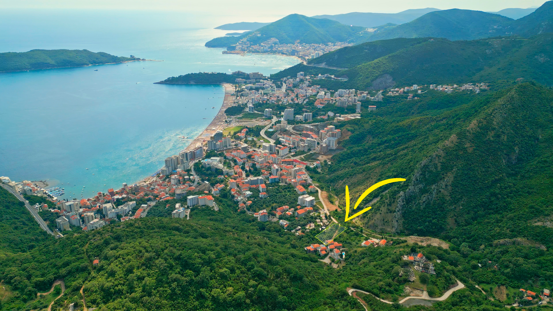 Urbanizovan Plac Becici 3650m2 - 6