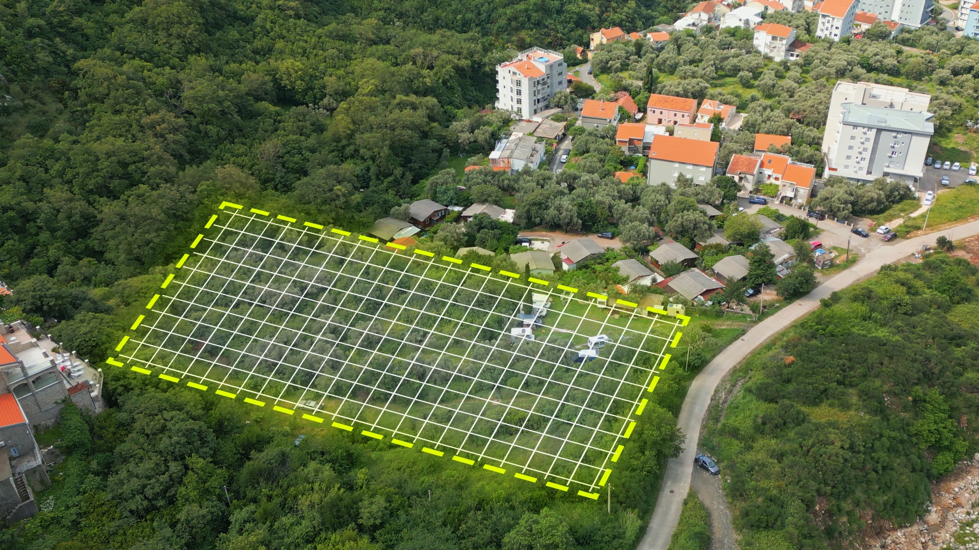 Urbanizovan Plac Becici 3650m2 - 4