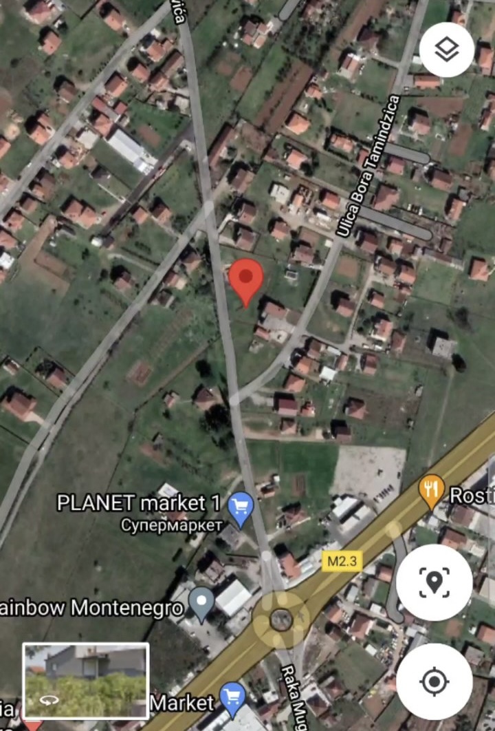 Plot Donja Gorica 740m2 - 2