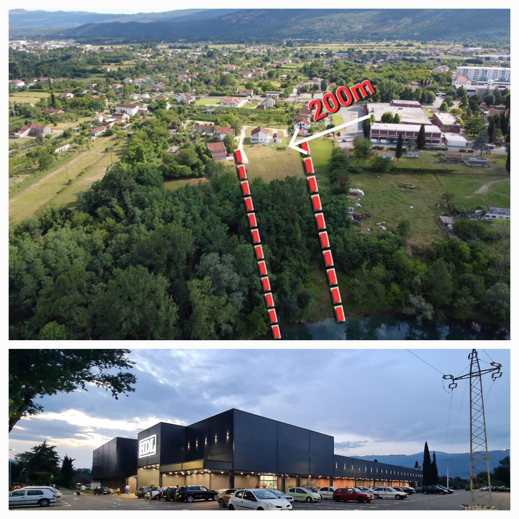 Danilovgrad'da 4430m2'lik Kentsel Arazi - 3