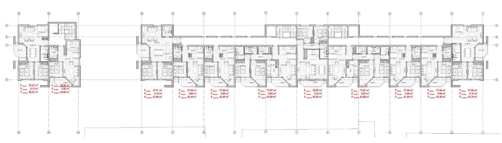Apartment Podmaine 43m2 - 10