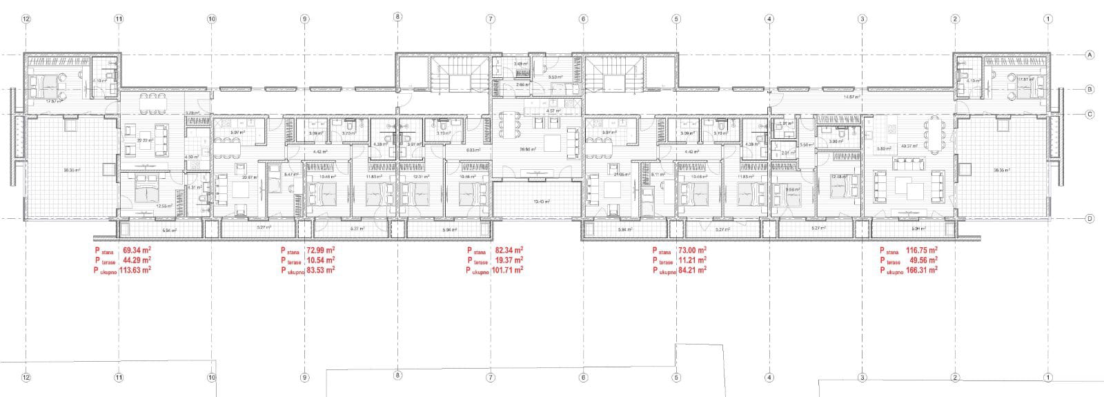 Apartment Podmaine 43m2 - 9