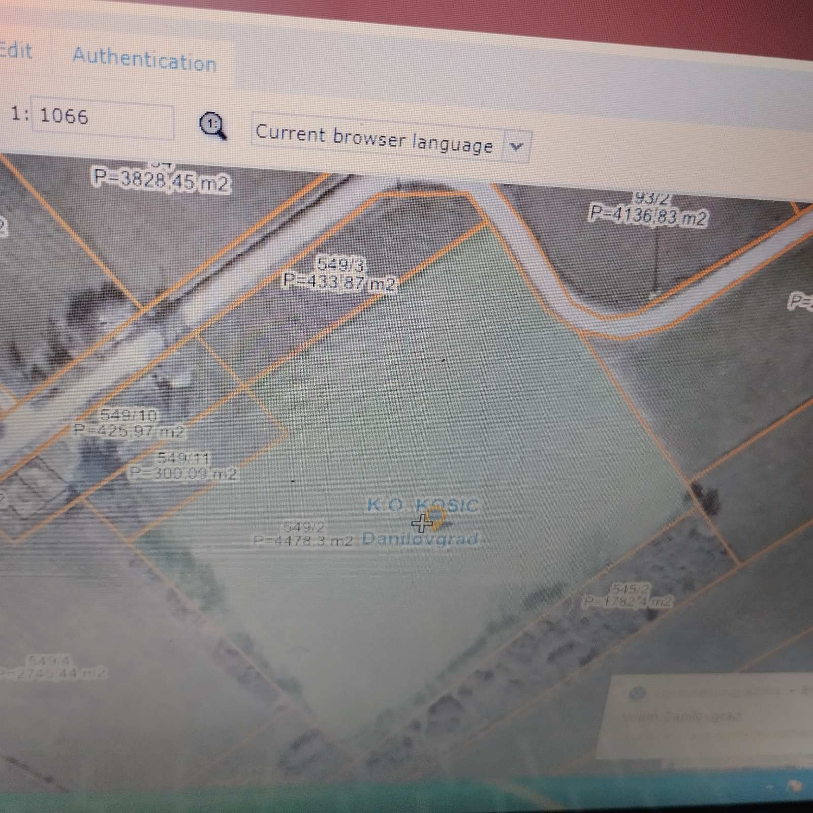 Urbanized Plot Danilovgrad 4500m2 - 2