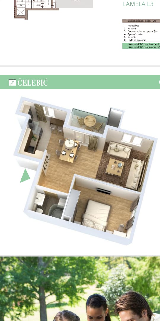 City Kej'de 48m2'lik Daire - 6