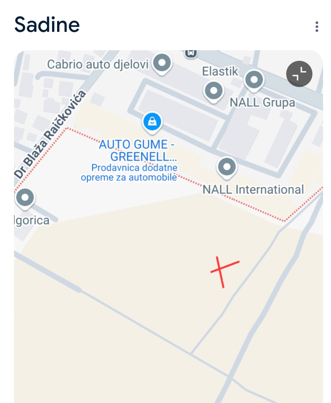 Sadina'da 500m2'lik Arazi