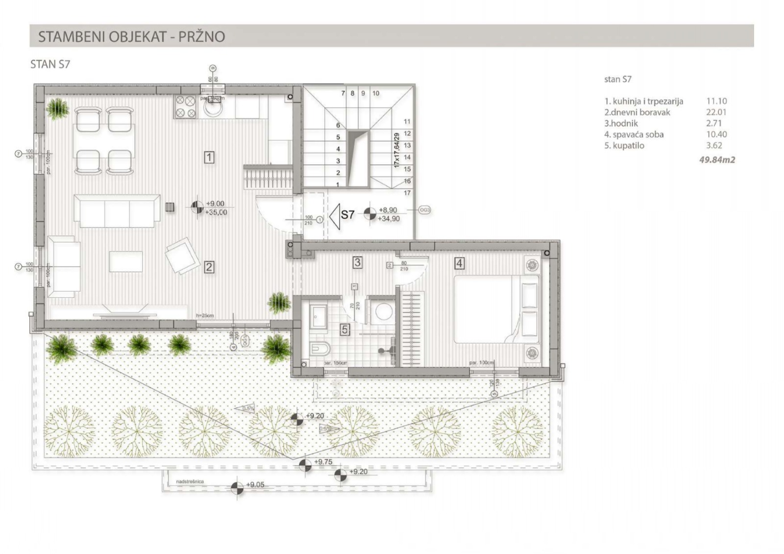 Квартира Пржно 50м2 - 19