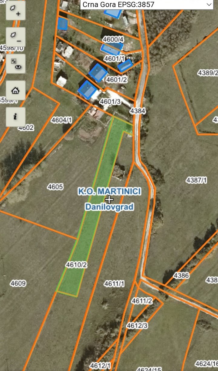 Zemljiste Martinici 1820m2
