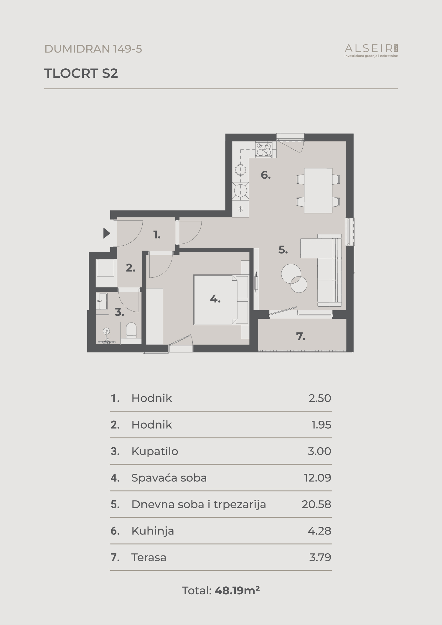 Lüks Daireler Dumidran – Mrčevac, Tivat - 8