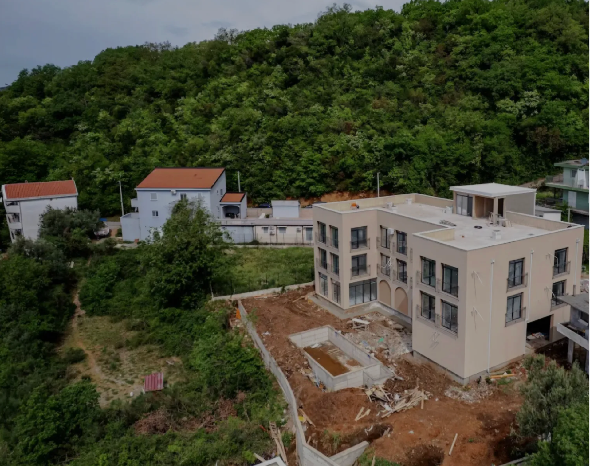Бутик-отель 1,630 м² с 20 номерами, панорамный вид на море, Черногория - 5