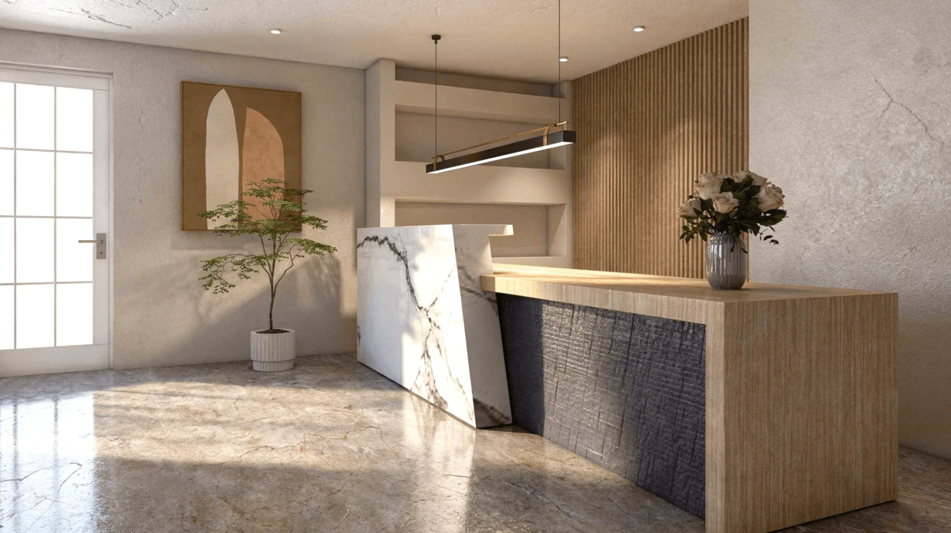 İki Yatak Odalı Daire 61m2 Sutomore Bar - 9