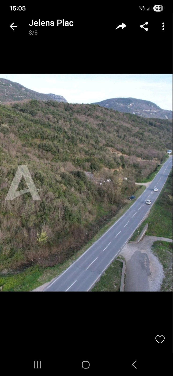 Urbanized Plot 3872m2 Gorovići Kotor