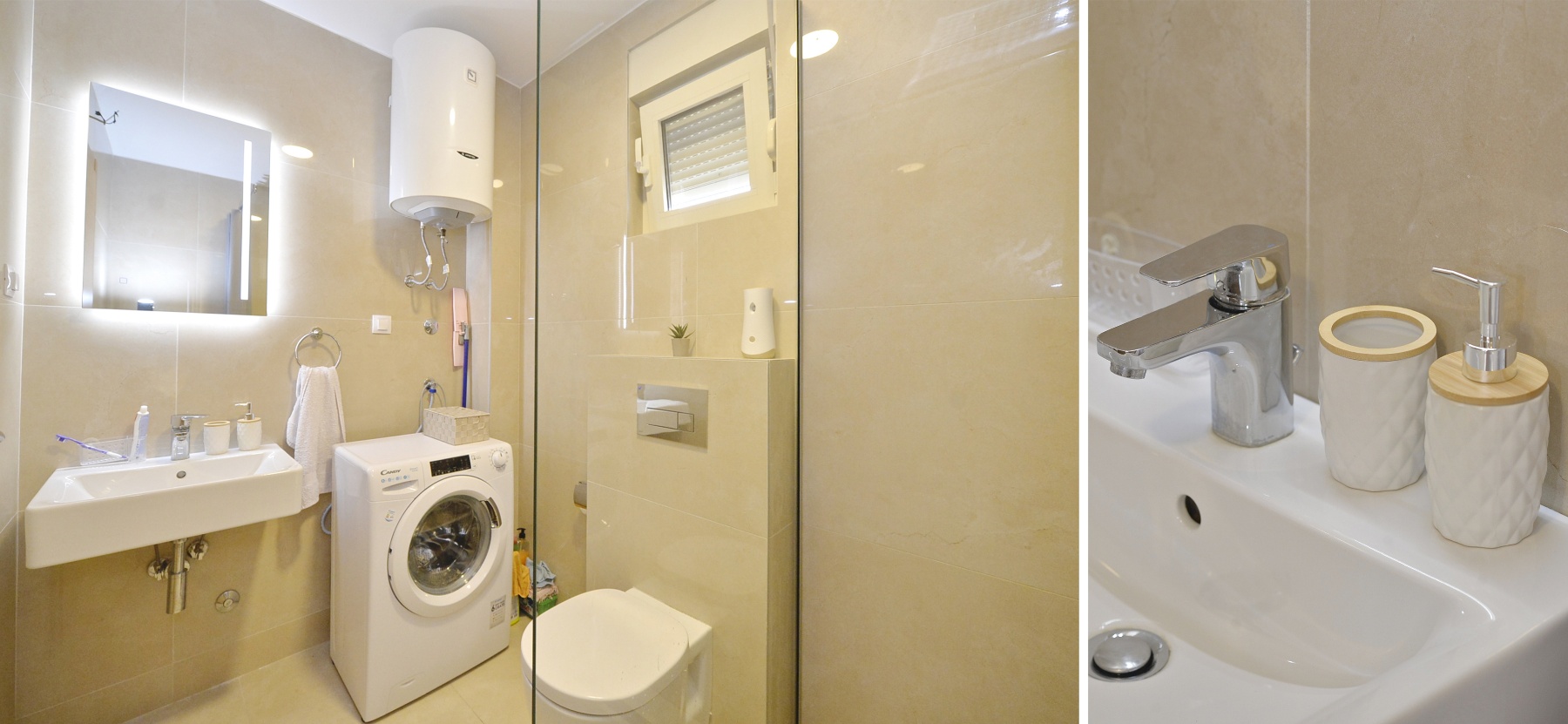 İki yatak odalı daire 55m2, Hotel Idila yakınında, Budva - 10