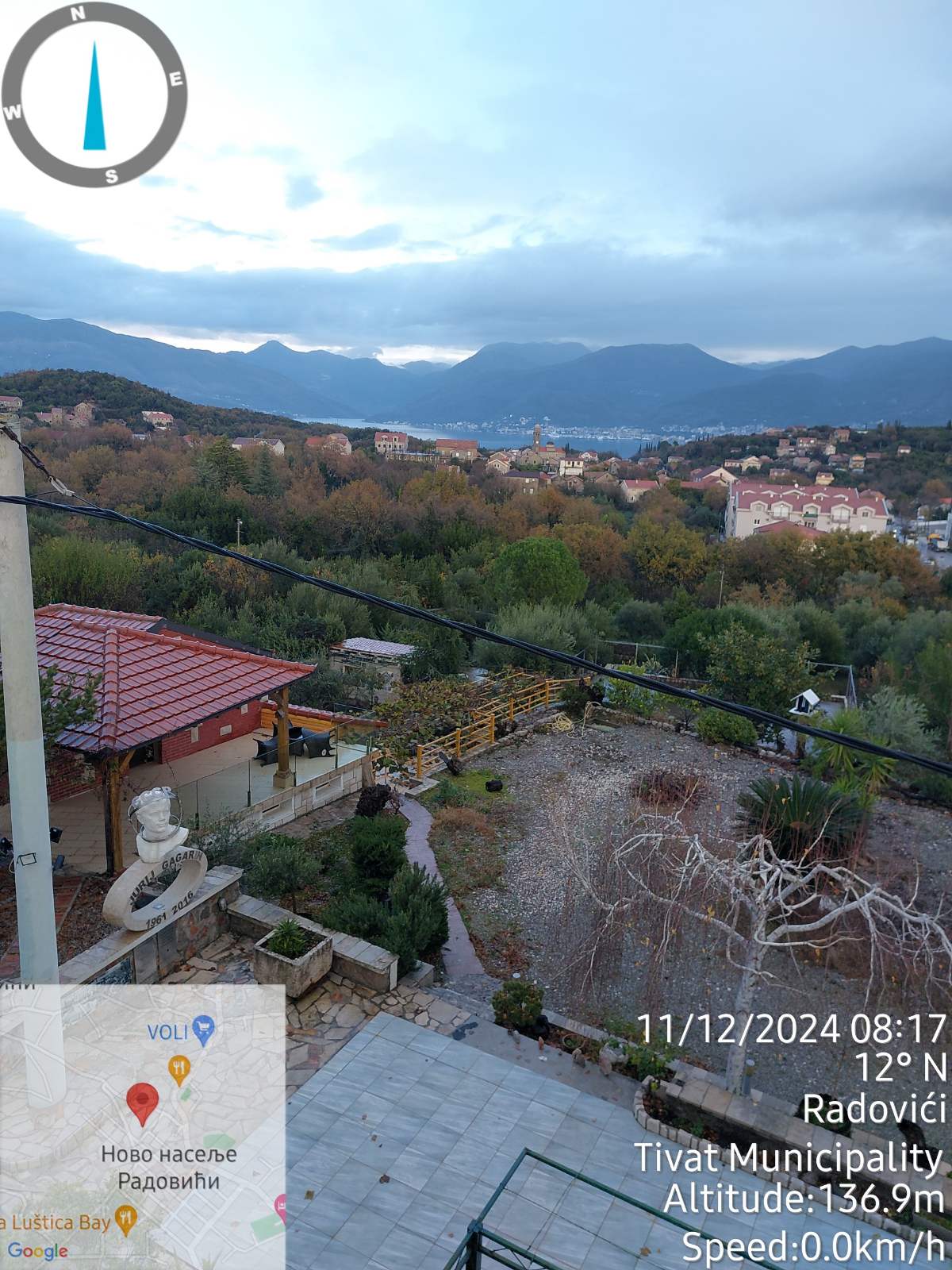 Građevinske parcele 366m2, Novo naselje, Radovići, Tivat